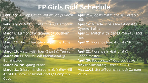 2025 Schedule